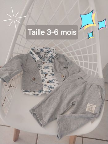 Ensemble bébé 3-6 mois