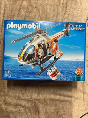 Playmobil - 5542 Hélicoptère Bombardier d'eau neuf