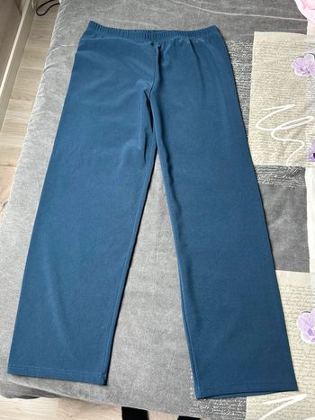 Pantalon fluide bleu marine