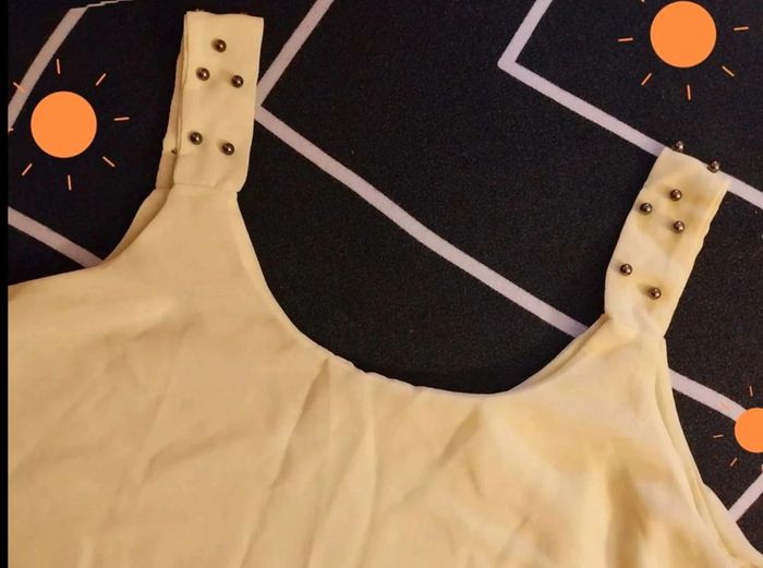 Jolie.haut jaune TU - photo numéro 3