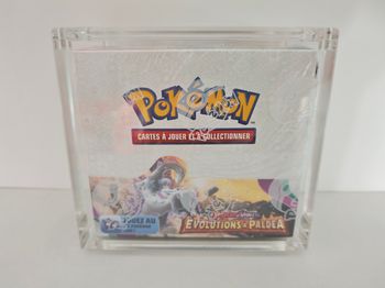 Display évolution a paldea pokémon scellé 