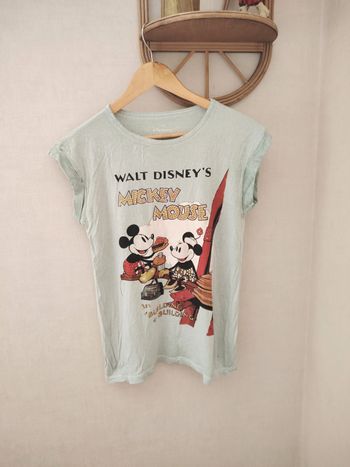 T-shirt haut Mickey Minnie a strass Disneyland Paris
