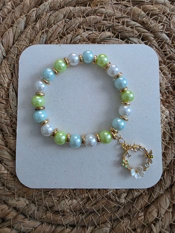 Joli bracelet fantaisie élastique