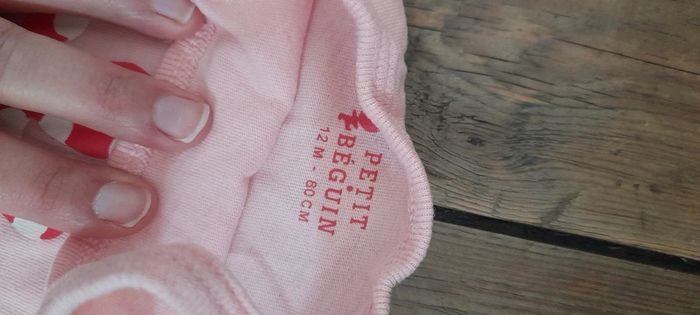 Ensemble fille 12 mois petit beguin cactus ete rouge rose bloomer froufrou - photo numéro 2
