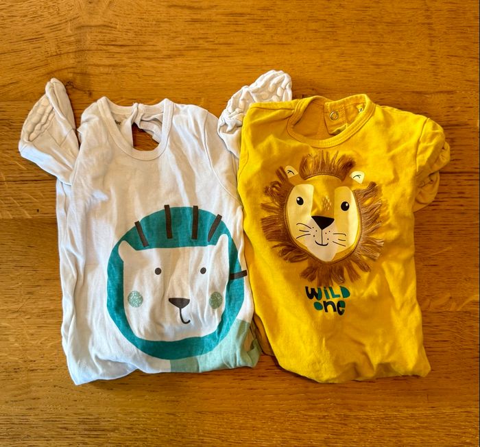 Lot pyjamas léger 12 mois