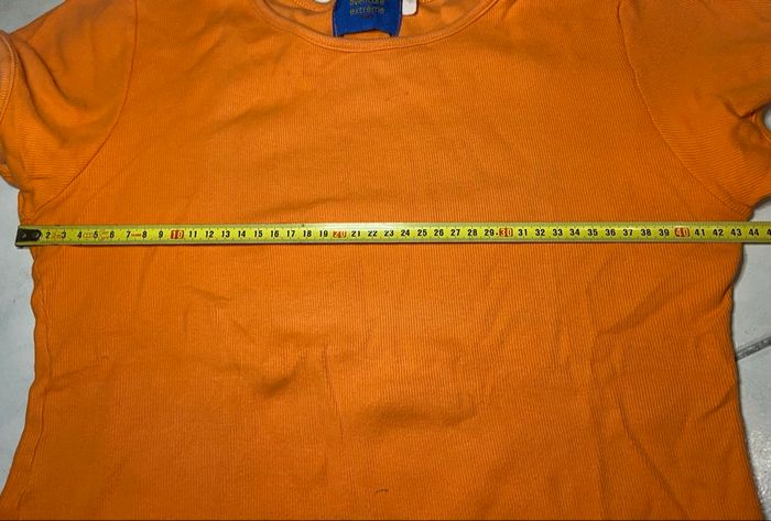 Tee-shirt »Aventure Extrême »orange - photo numéro 3
