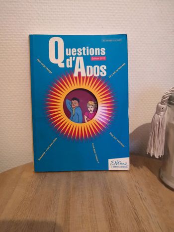 🌺Livre Questions d'ados🌺