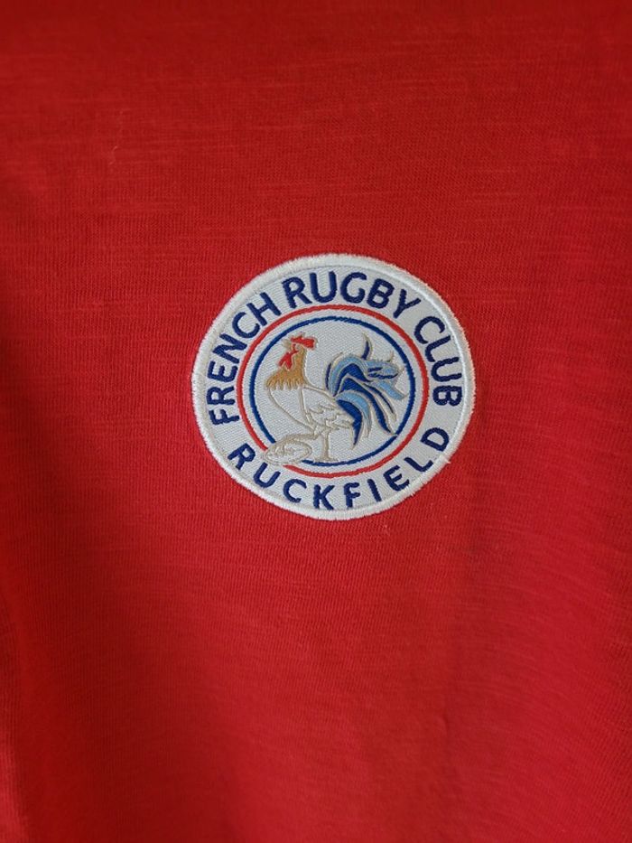 Polo Ruckfield Sébastien Chabal / Taille S / Rouge/Excellent état - photo numéro 2