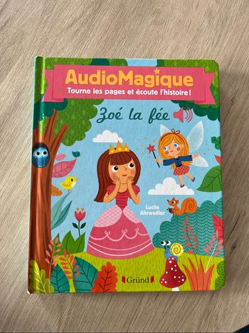 Livre audio magique Zoé la fée