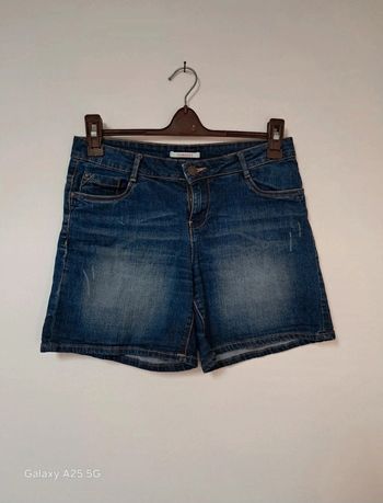 Short en jeans