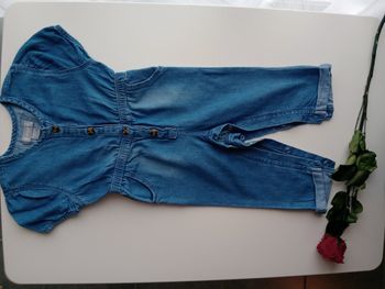 Combinaison en jean souple