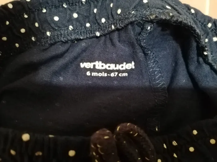 Lot short été fille 6 mois vertbaudet - photo numéro 4
