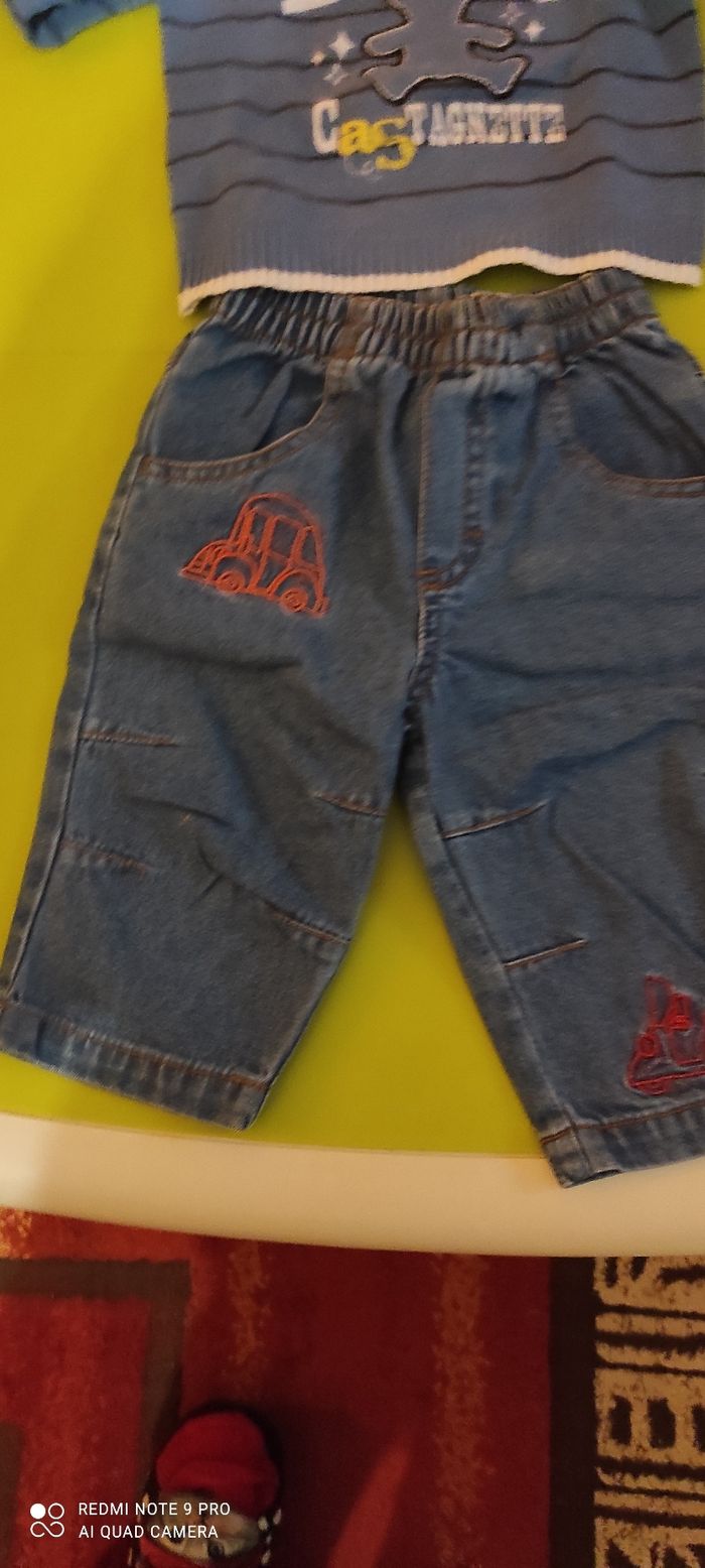 Ensemble pull lulu castagnette et jean 6 mois - photo numéro 9