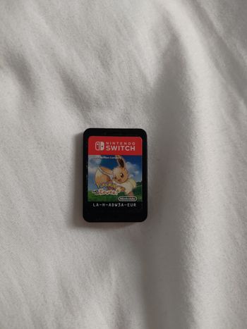 Jeu Pokémon let's go Evoli  switch