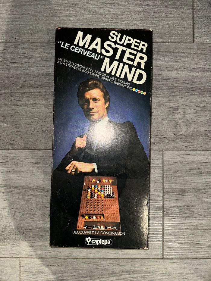 Super Master Mind Le Cerveau Vintage Capiepa - photo numéro 3