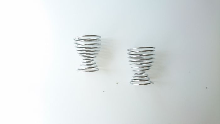 Coquetiers spirales acier - photo numéro 2