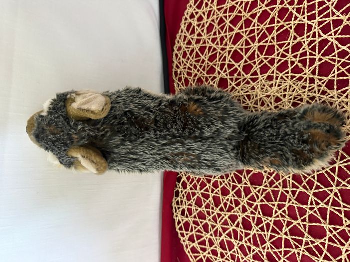 Scout Peluche en forme de loup assis - photo numéro 6