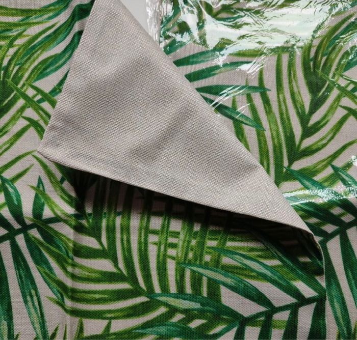 Lot de 2 housses de coussin motifs tropicaux 45x45 cm - photo numéro 2