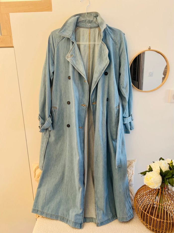 Trench en jean
