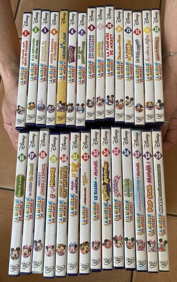 Lot dvd La maison de Mickey 