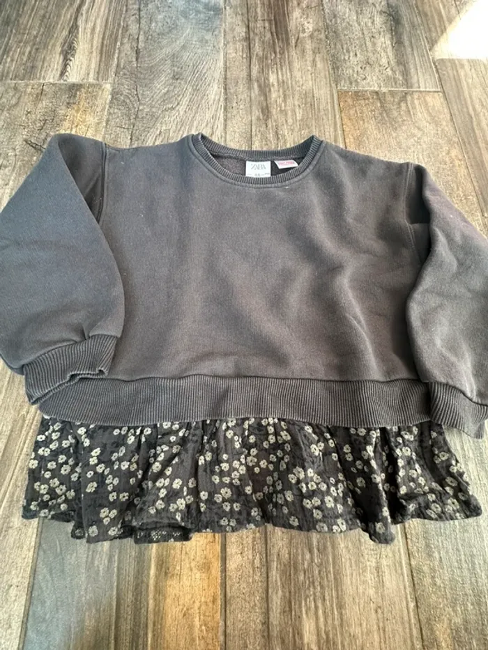 Sweat Zara fleur