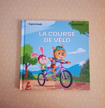 Livre " la course de vélo"