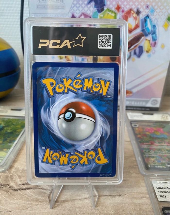 Carte Pokémon Flamajou EV10.5 PCA 9.5 - photo numéro 2