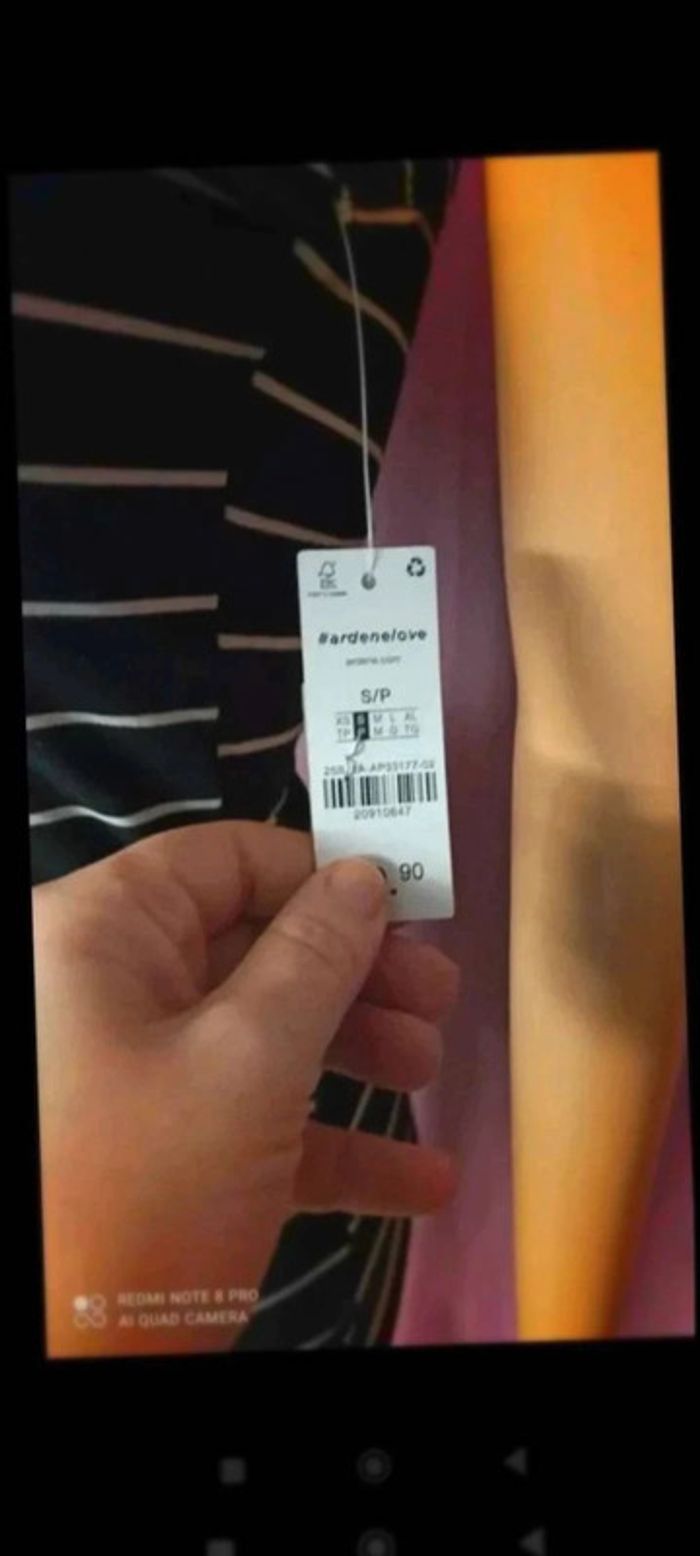 Débardeur  noir rayés taille s  ardene - photo numéro 3