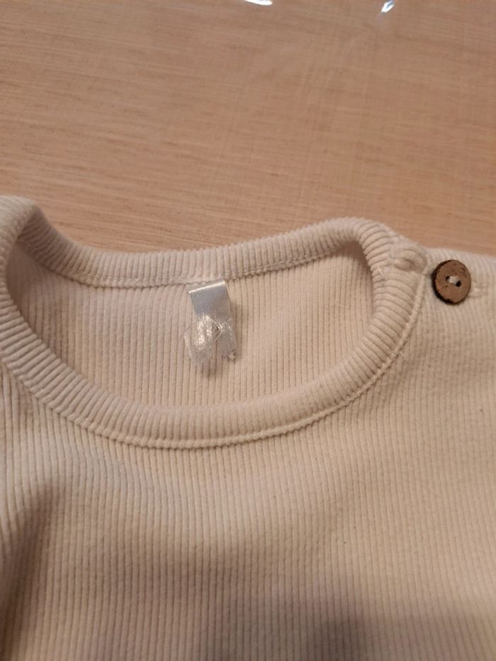 Lot 3 hauts manches longues garçons 3 mois - photo numéro 4