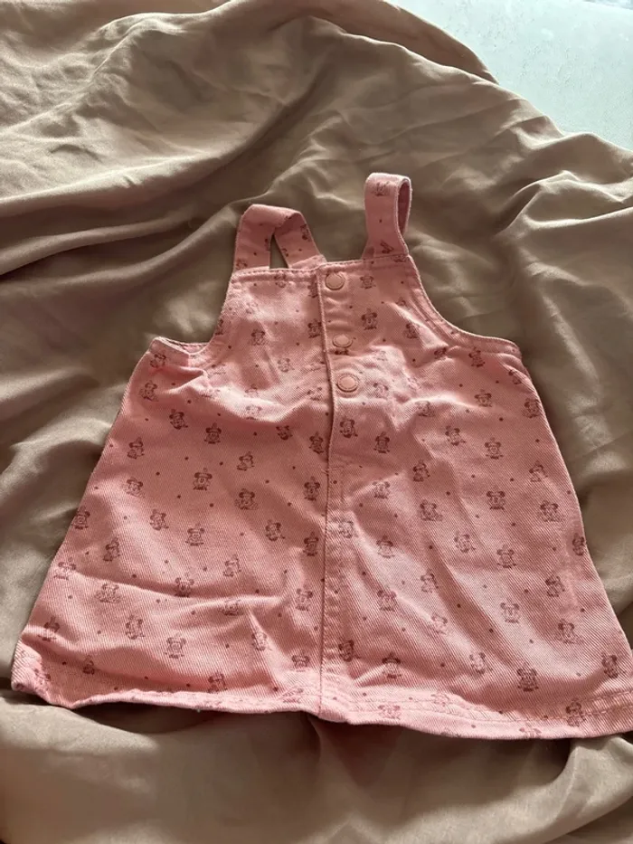Robe en jean Minnie 6 mois