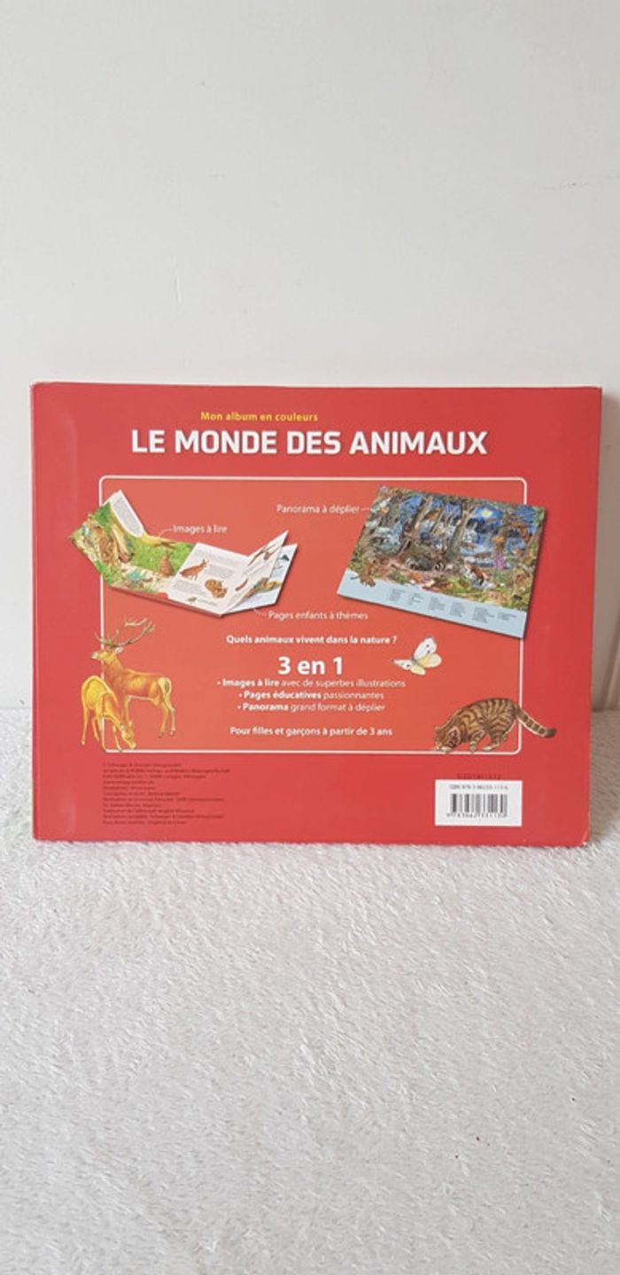 Livre documentaire le monde des animaux - photo numéro 2
