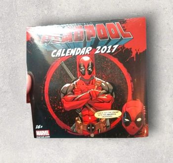 Calendrier Mural Deadpool – Année 2017 – Collector Marvel