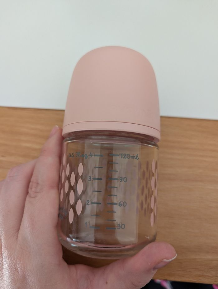 6 biberons en verre - photo numéro 2