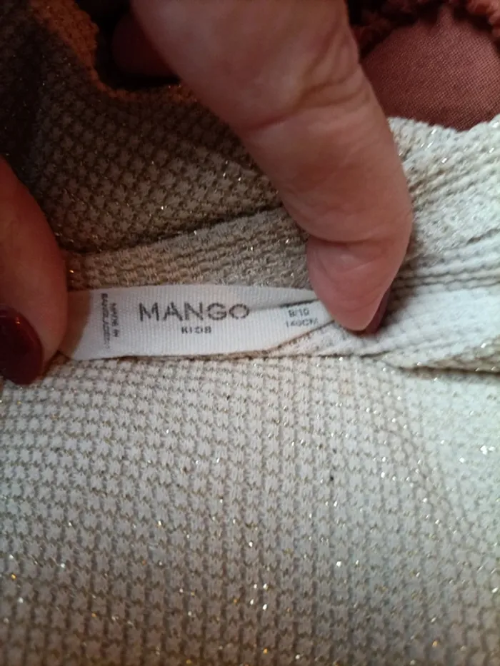 Joli pull court Mango 8/10 ans - photo numéro 5