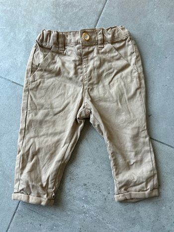 Pantalon beige bebe 6 mois