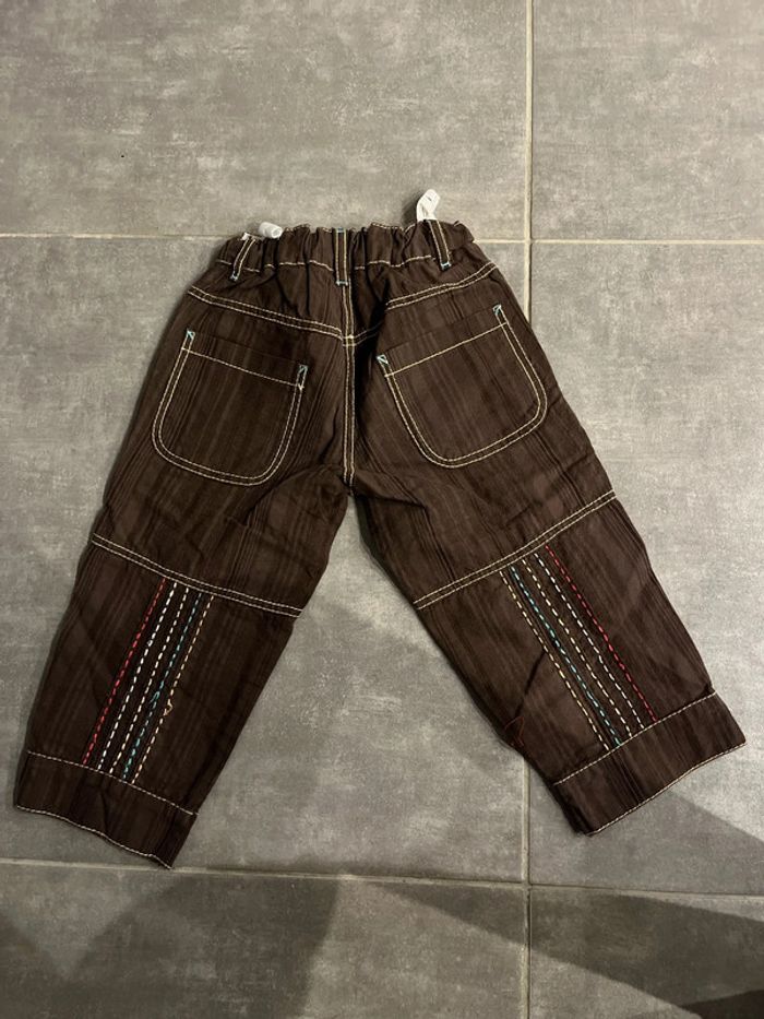 Pantalon marron orchestra 4 ans - photo numéro 2