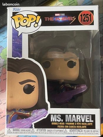 Pop (MS.MARVEL) 1251 : neuve et boîte d’origine