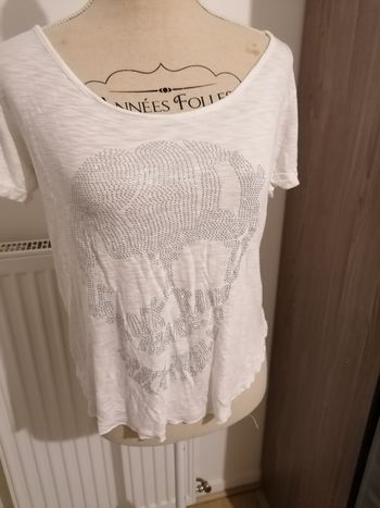 T-shirt tête de mort Jennyfer 