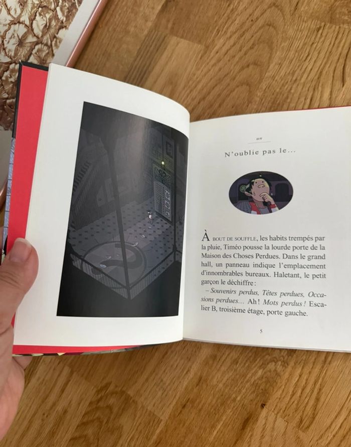 Livre mes 1er roman Le bureau des mots perdus - photo numéro 8
