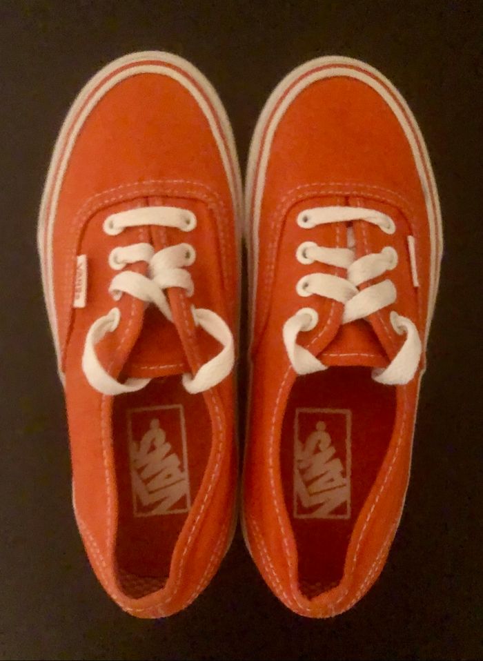 Baskets toile »Vans »corail - photo numéro 5