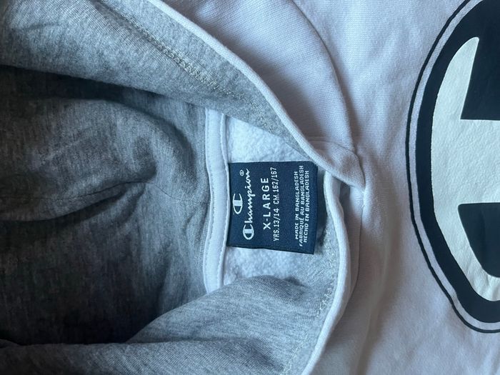 Pull Champion blanc M - photo numéro 3