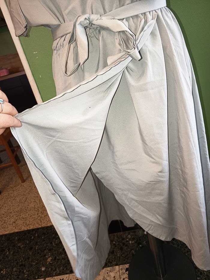 Robe de soirée grise perle - photo numéro 8