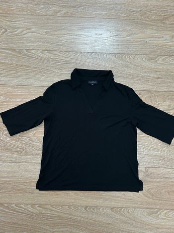 T-shirt Elisa caroll noir en viscose taille xs