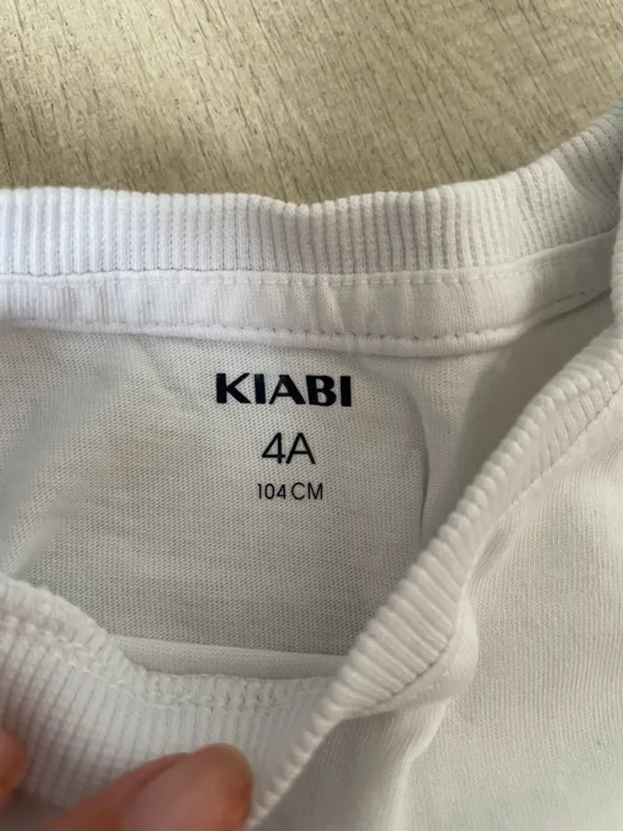 Lot de 2 t shirts blanc - photo numéro 3