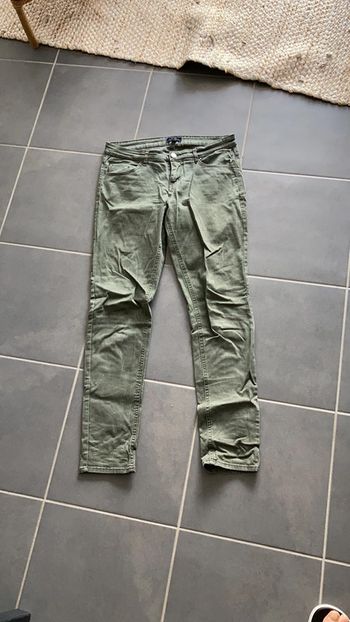 Jeans slim fit kaki taille 38