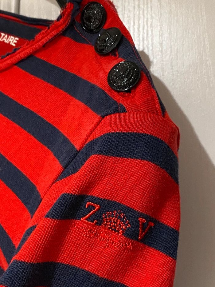Zadig et Voltaire mixte Marine rouge petit 12 ans, XS