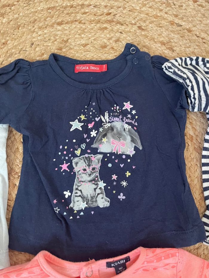 Lot de teeshirt 9M - photo numéro 4