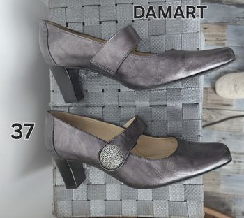 Mocassins en cuir, Damart.  37