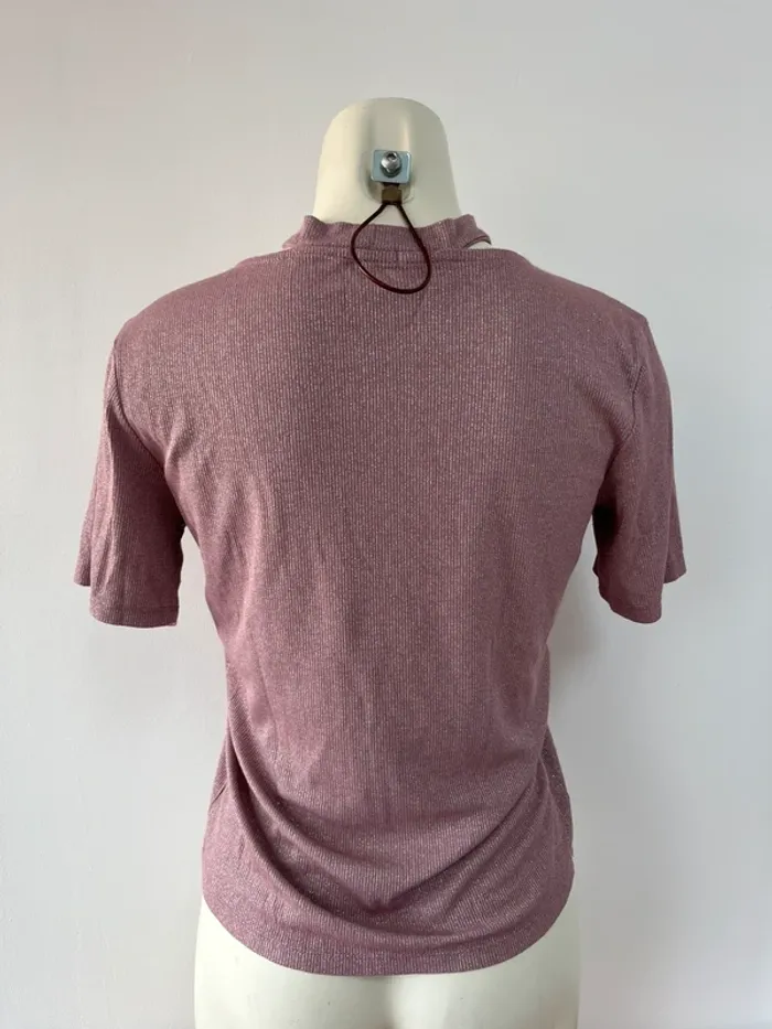 Tee shirt rose Lila - photo numéro 5