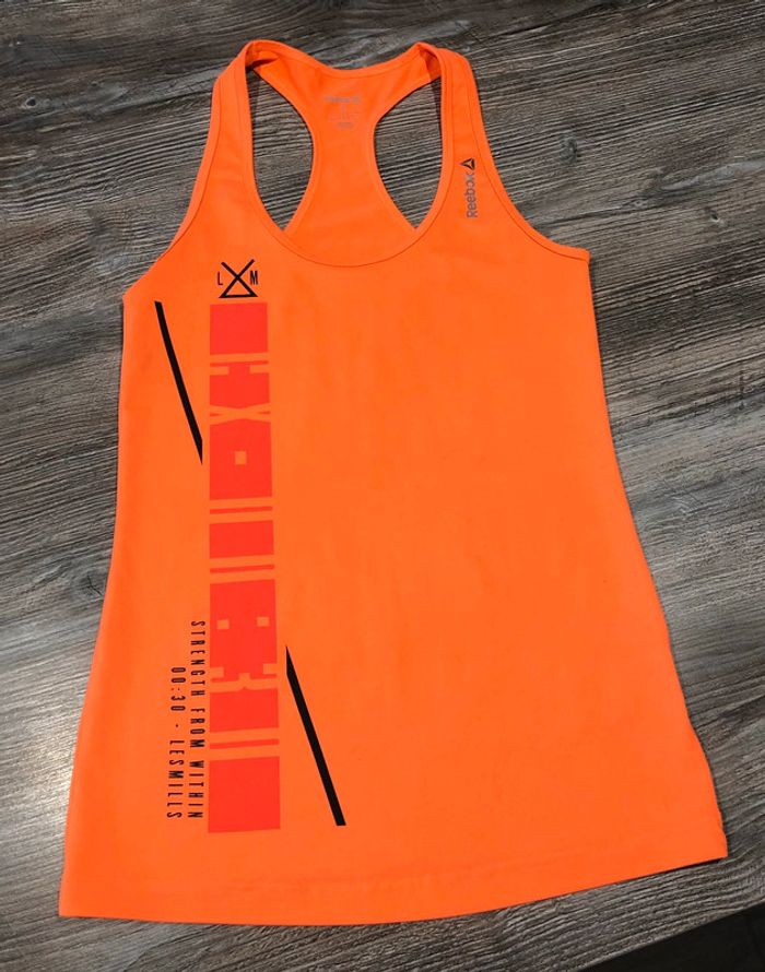 Débardeur reebok orange S - photo numéro 2